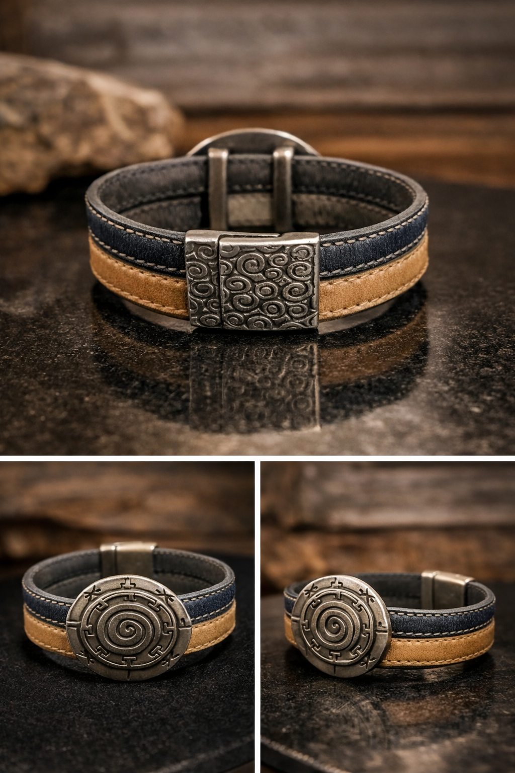 Moon Goddess Hecate's Wheel Braclet