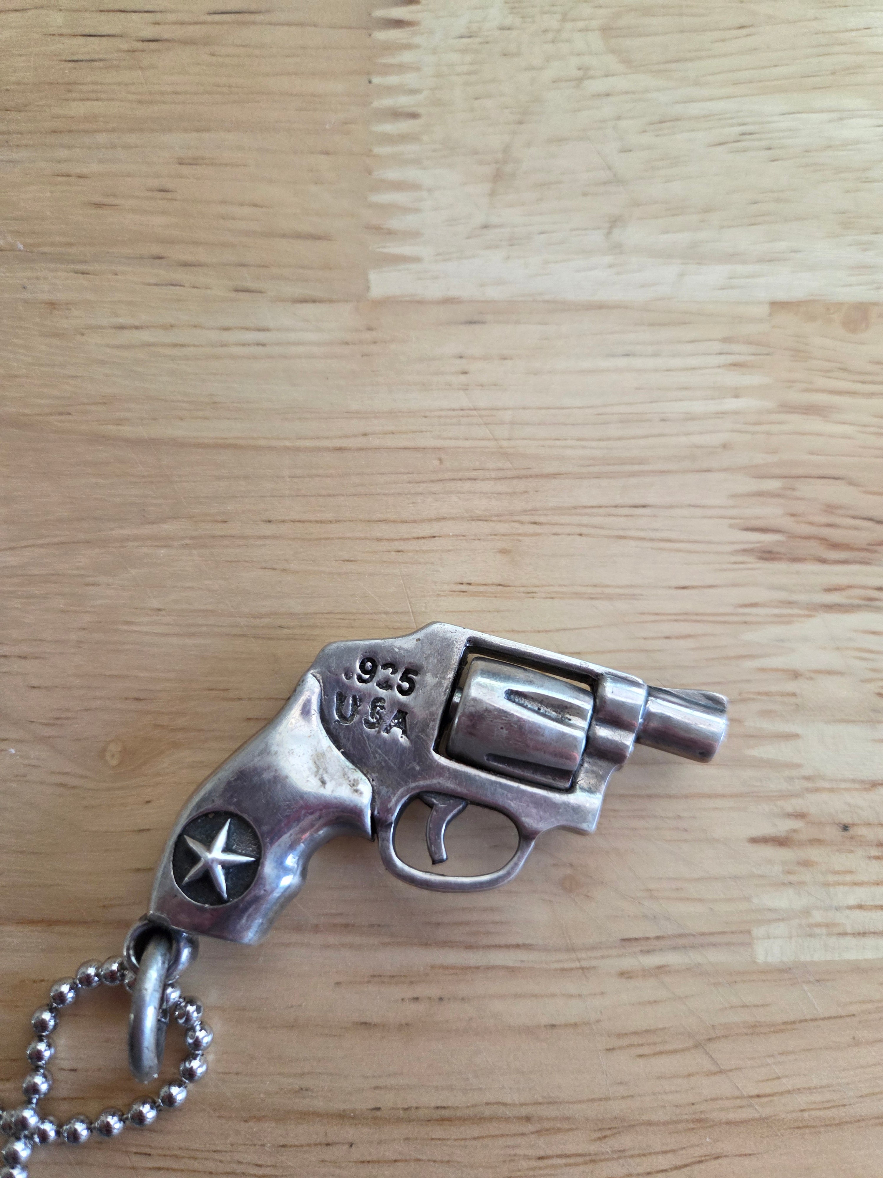 King Baby Revolver Necklace