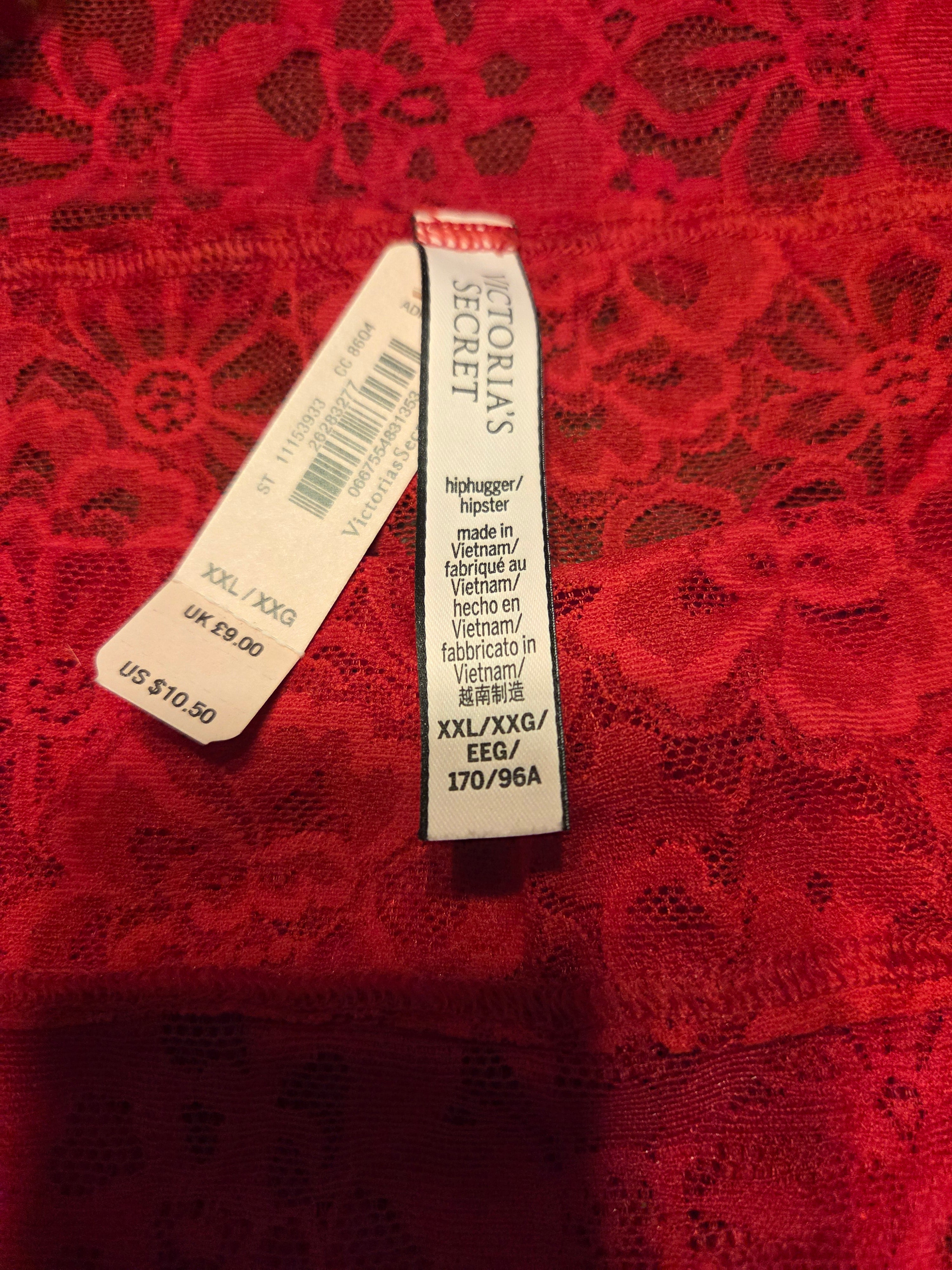 Victoria's Secret "The Lacie" Floral Lace Hiphugger Panty