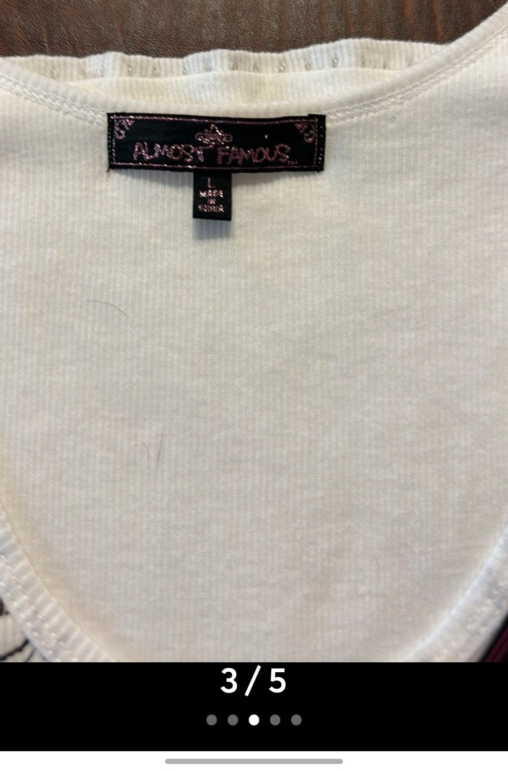 Ladies Almost Famous Sequin Tank