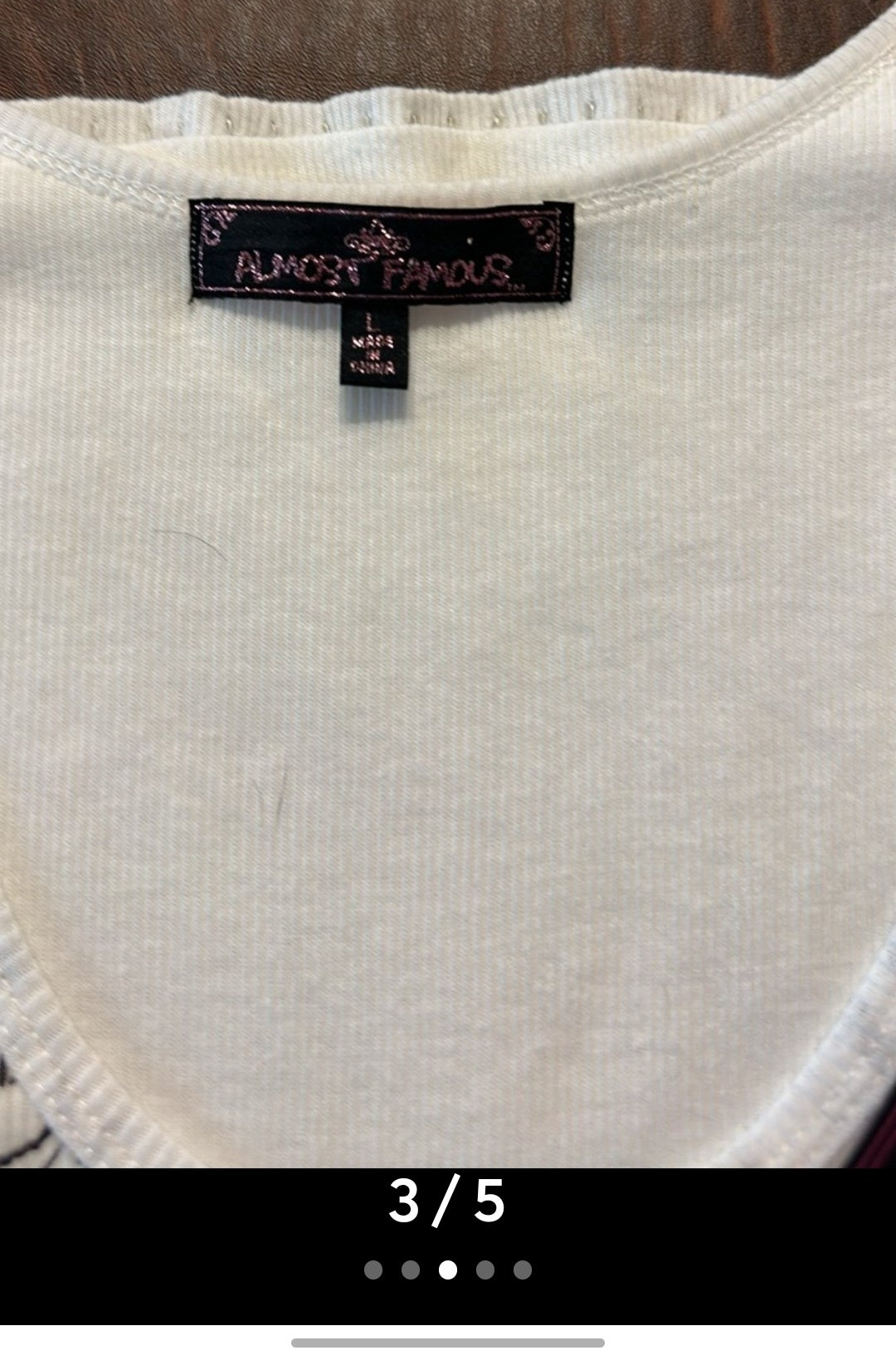 Ladies Almost Famous Sequin Tank