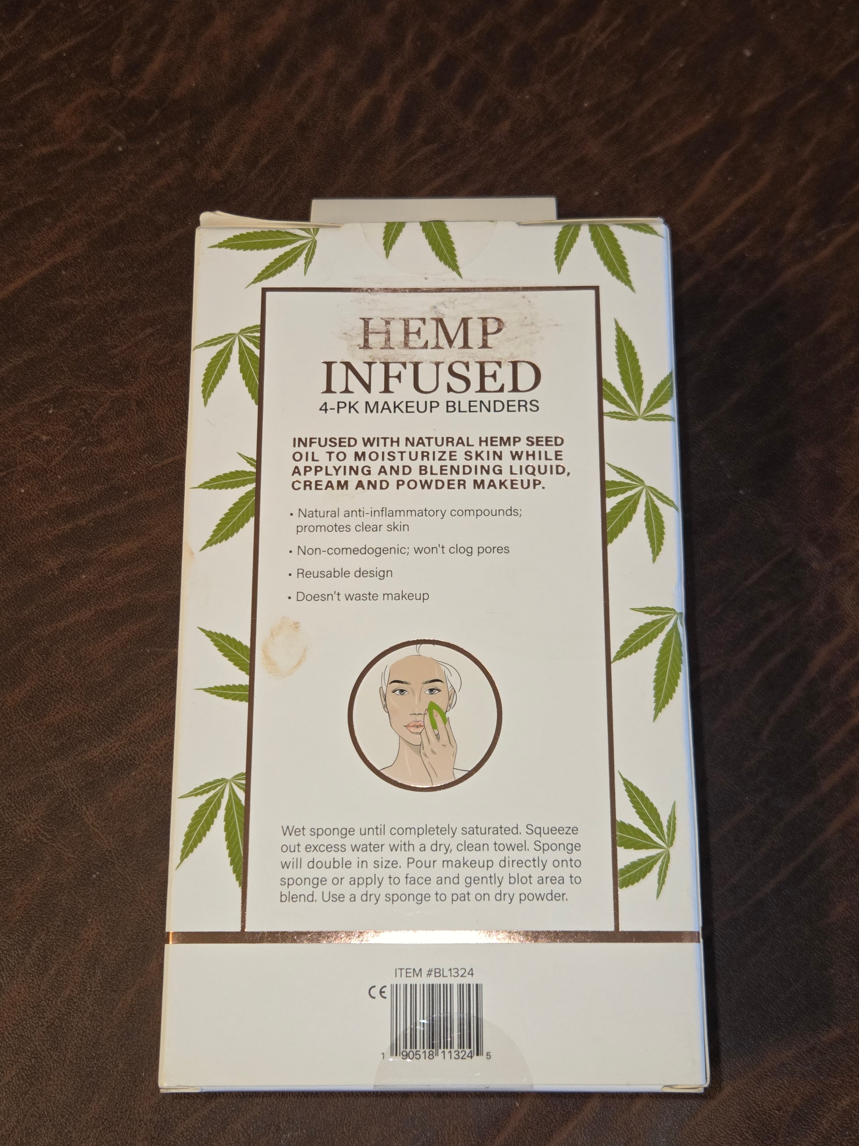 Hemp-Infused Makeup Blender
