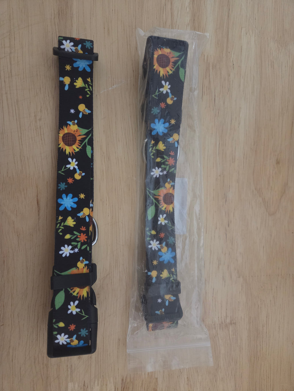 Adjustable Sunflower Dog Collar