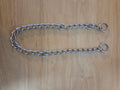 Silver Choke Chain Dog Collar