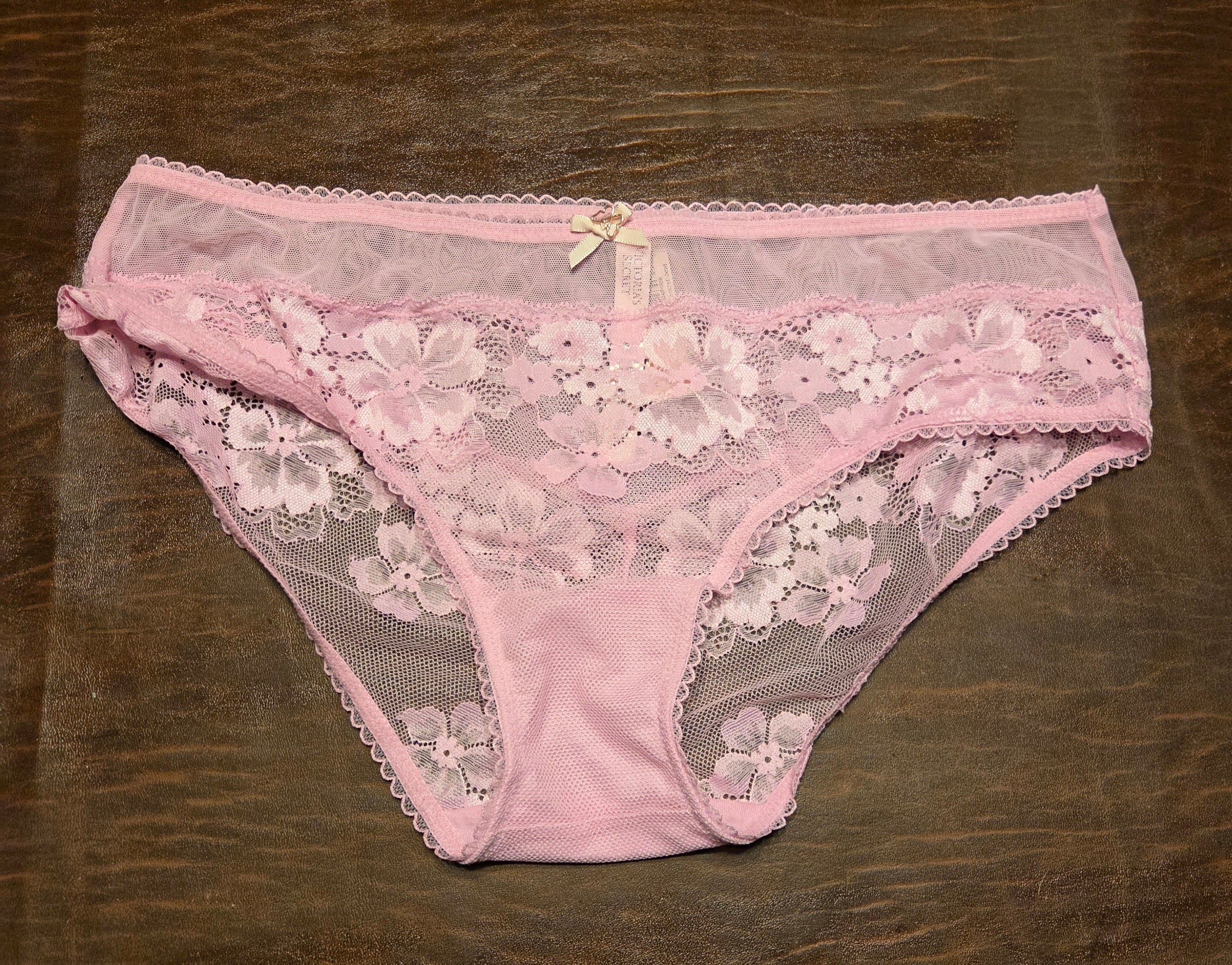 Victoria’s Secret "Body by Victoria" Sheer Floral Lace Bikini Panties