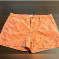 Old Navy orange palm tree print shorts