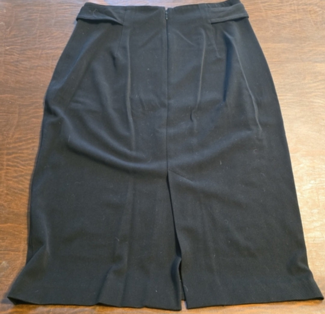 Ladies Black Pencil Skirt