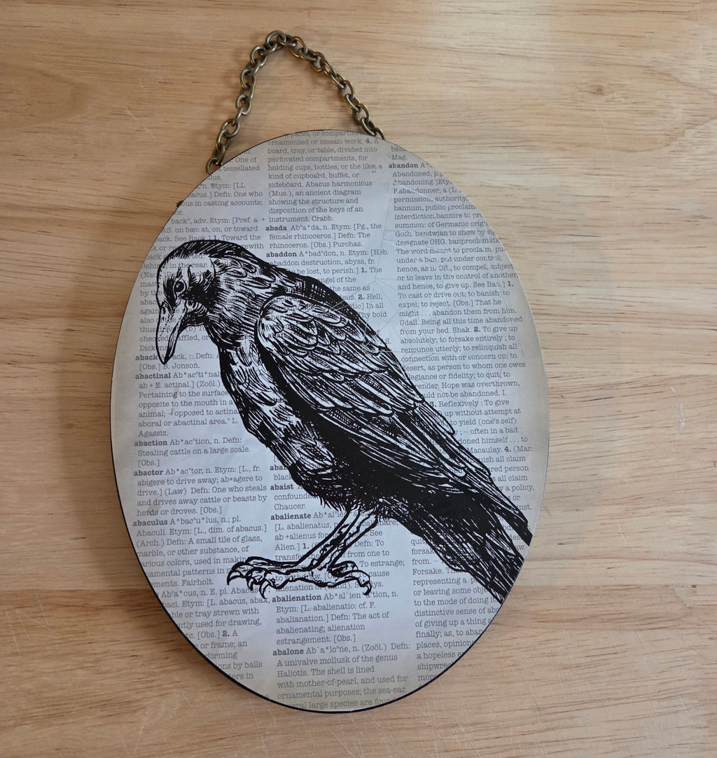 Raven wall art